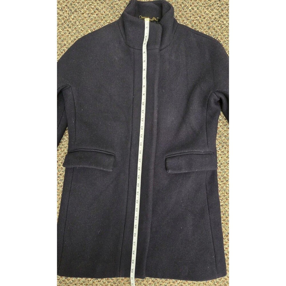 J.Crew Stadium Cloth by Nello Gori Wool Coat – Navy – Women’s 4 - Picture 3 of 15